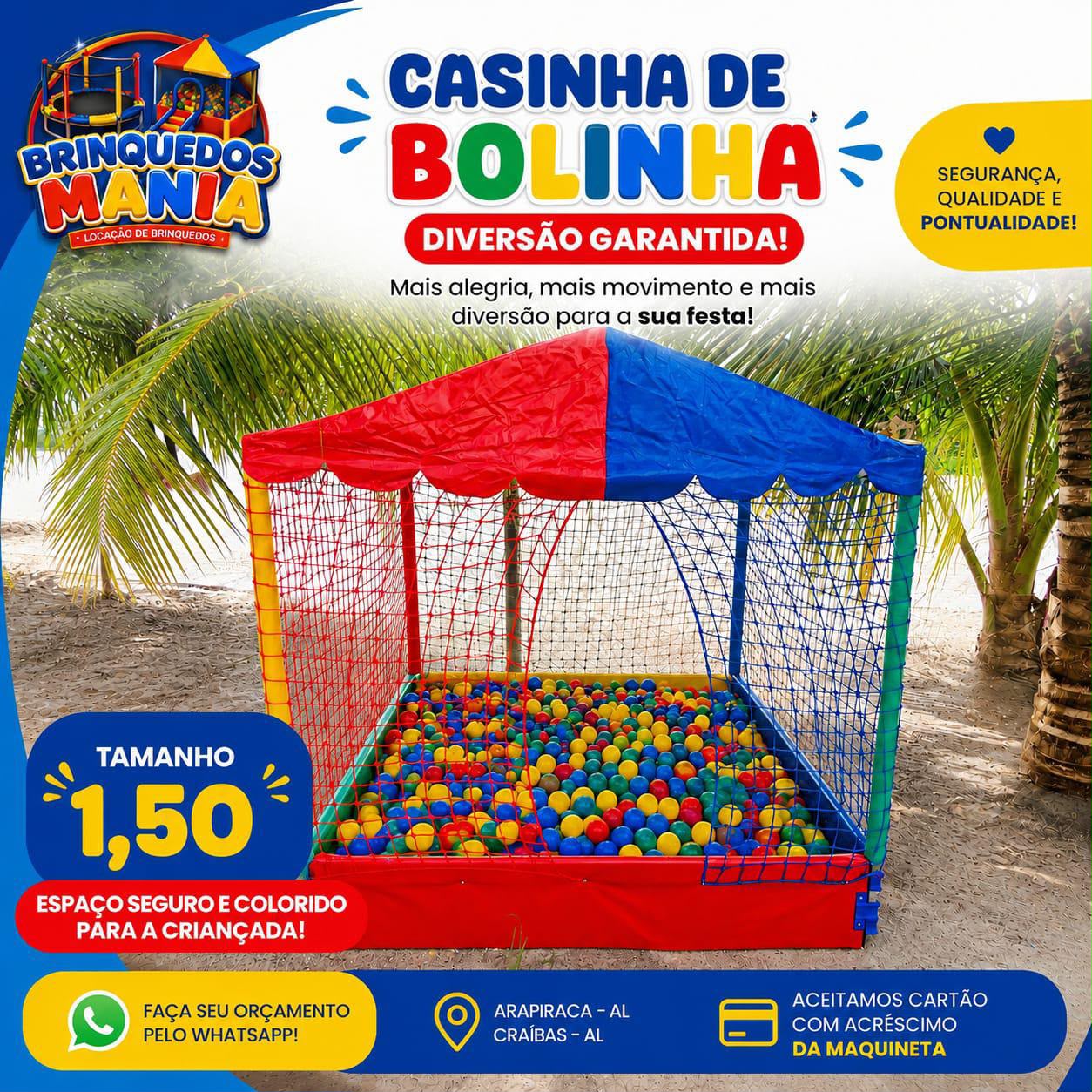 Foto do brinquedo Casinha de Bolinhas